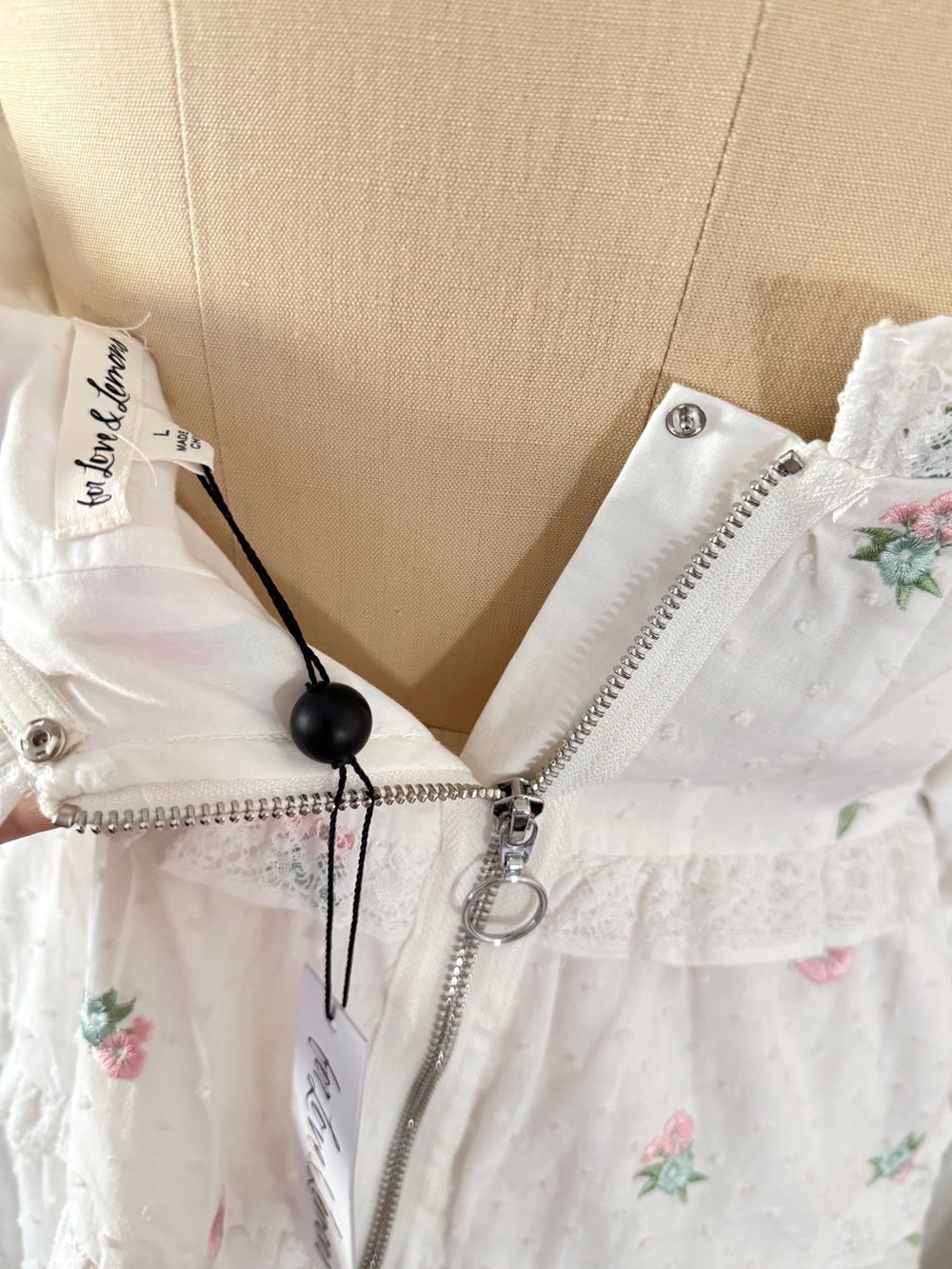 For Love & Lemons Off the Shoulder Dress NWT - Picture 6 of 16